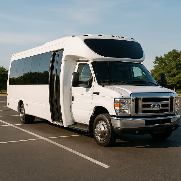 Mountain View Shuttle Bus Rentals 20 Passenger Shuttle Bus