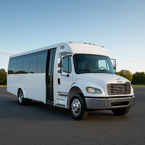 Mountain View Shuttle Bus Rentals 25 Passenger Shuttle Bus