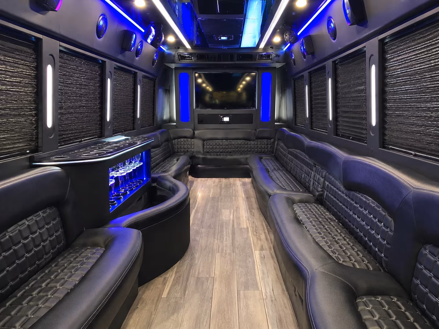 affordable mountain view prom party bus prices split across your group