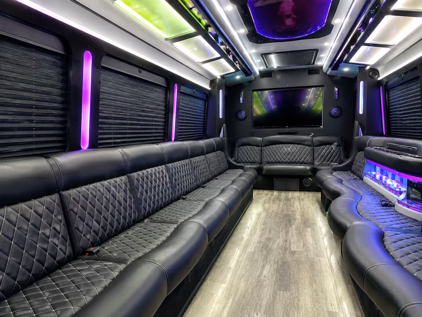 mountain view corporate retreat shuttle bus rentals